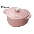 Sarchi Herzkasserolle 2 Quart Antique Pink